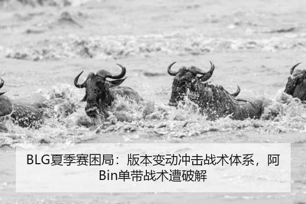 BLG夏季赛困局：版本变动冲击战术体系，阿Bin单带战术遭破解